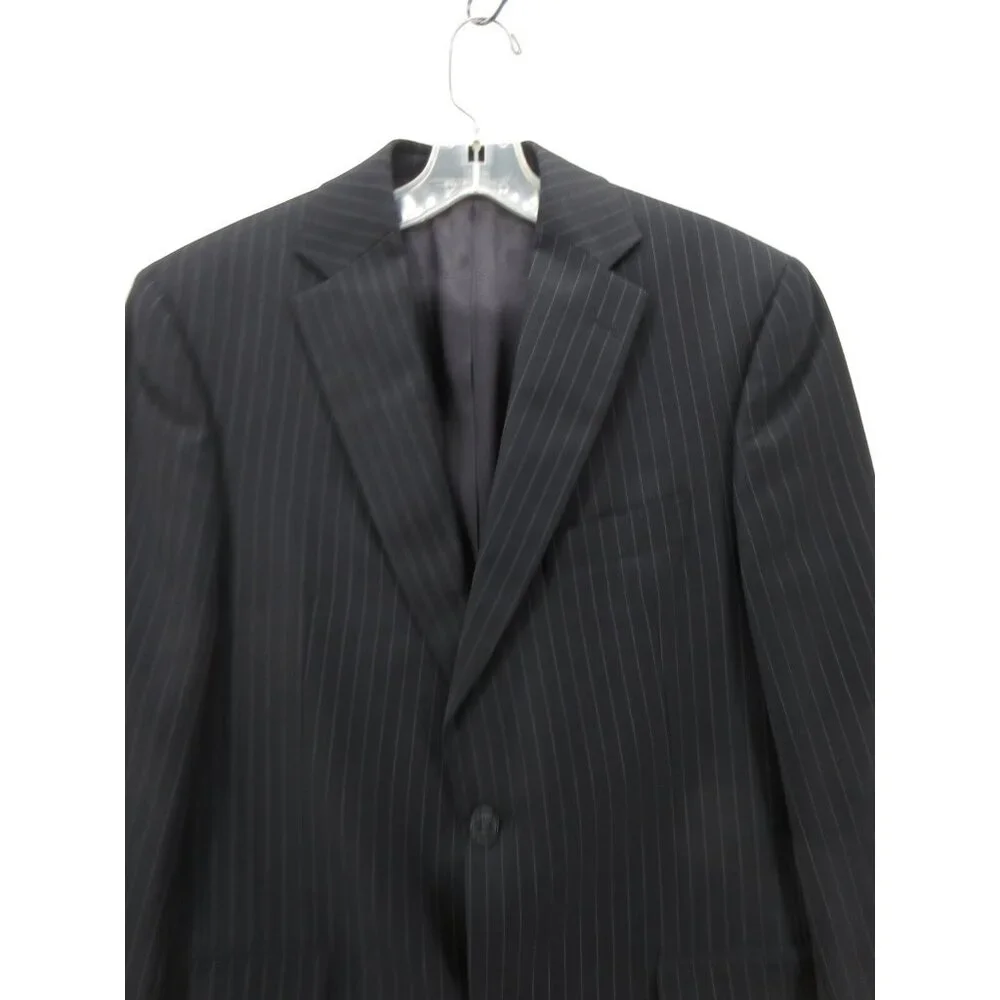 Jack Victor Sport Coat 38 Wool Blazer Striped Classic Y2K Jacket Union